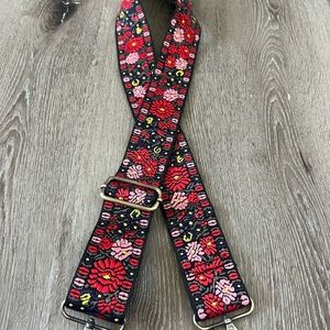 Joy Susan Embroidered Crossbody Strap